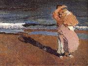 Joaquin Sorolla Her children oil